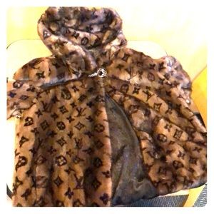 A Genuine mink fur coat